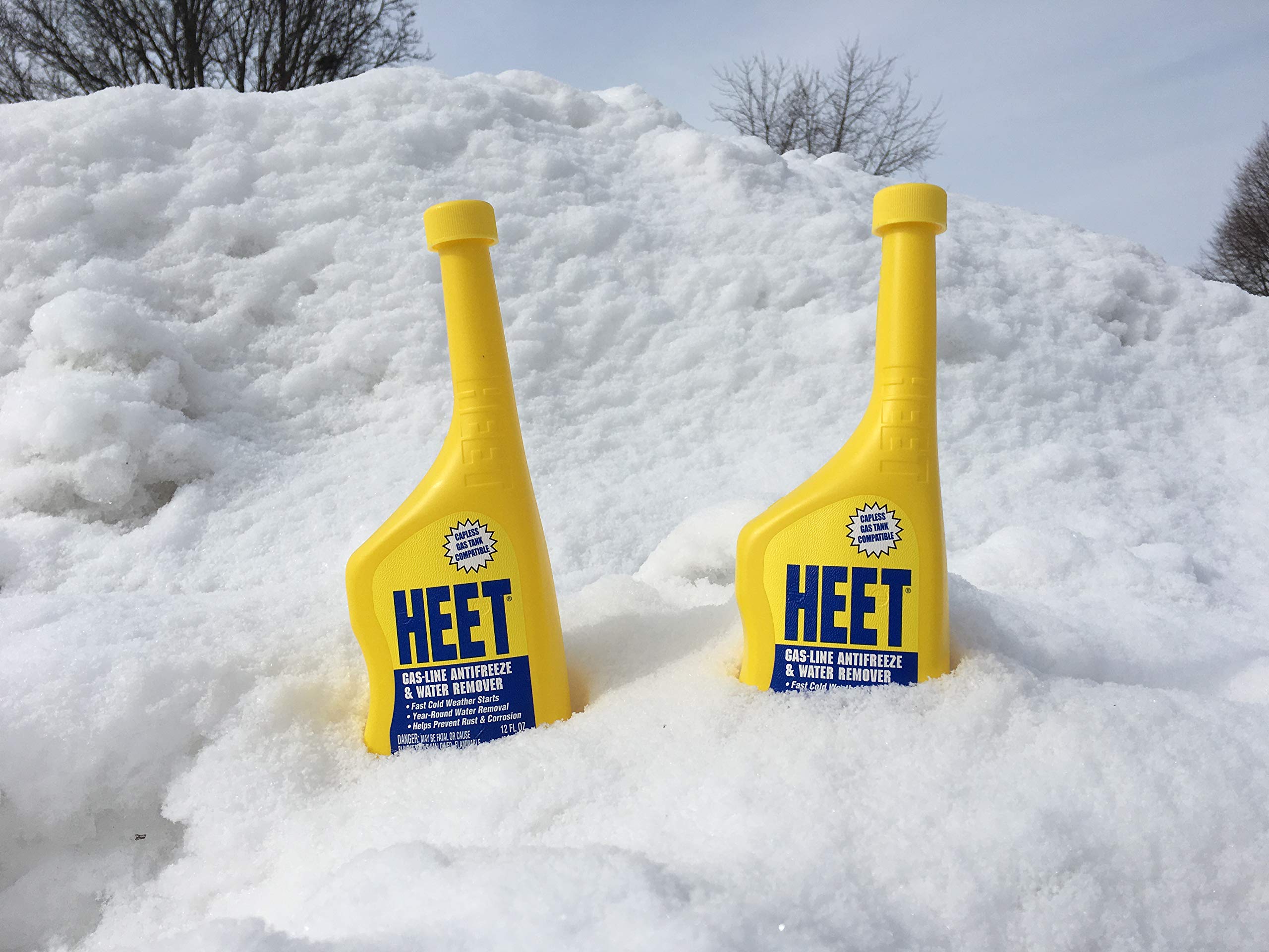 Heet 28201-24Pk Gas Line Antifreeze And Water Remover, 12 Fl Oz. (Pack Of 24)